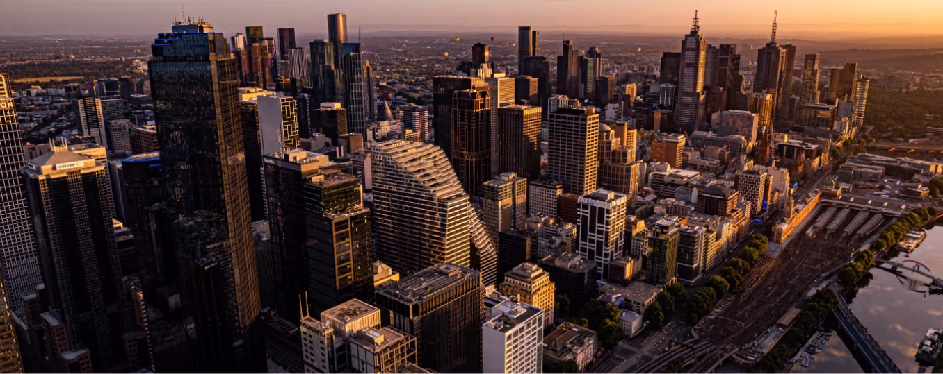 Melbourne CBD, where Dr Scott Ling migrated to pursue TCM
